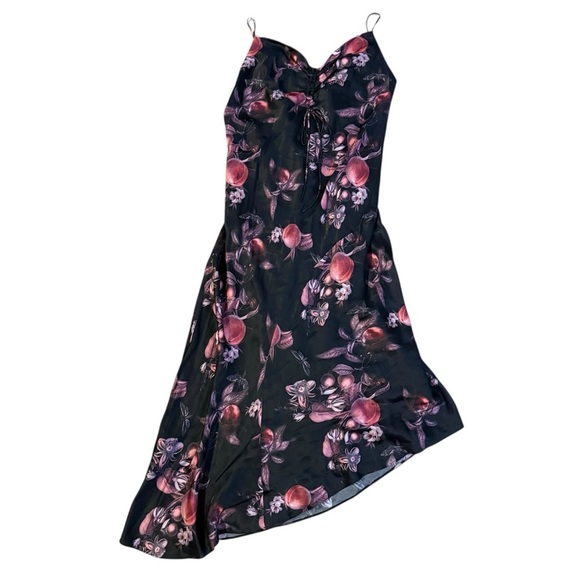 ALLSAINTS Alexia Soleil Dress in Dark Cherry Pink Size 10 - Picture 2 of 7